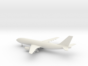 Airbus A300 in White Natural Versatile Plastic: 1:350