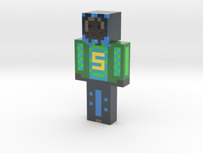 winterous skin 20 | Minecraft toy in Glossy Full Color Sandstone