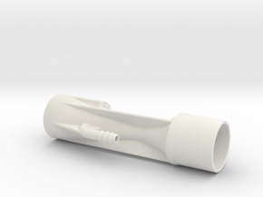 Venturi Nozzle valve corona in White Natural Versatile Plastic