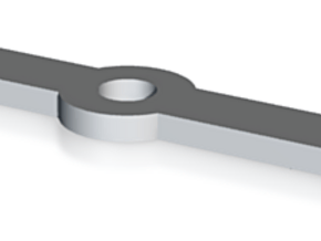 SR&RL Archbar bolster-45mm 1:20 F scale in Tan Fine Detail Plastic