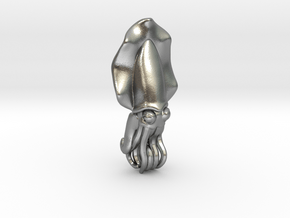 Cuttlefish in Natural Silver