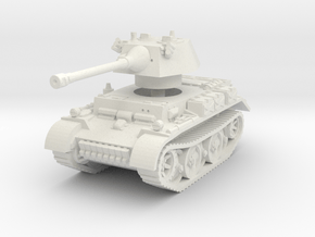 Panzer II L Puma turret 1/100 in White Natural Versatile Plastic