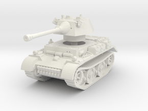 Panzer II L Puma turret 1/76 in White Natural Versatile Plastic