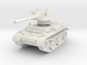 Panzer II L Puma turret 1/120 in White Natural Versatile Plastic