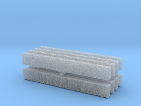 Stone Wall (x8) 1/285 in Smooth Fine Detail Plastic