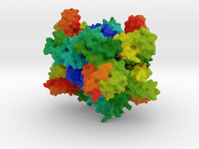 CoVID-19 NSP15 Endoribonuclease in Natural Full Color Sandstone