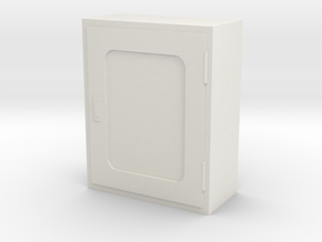 Fire Hose Box 1/24 in White Natural Versatile Plastic