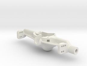 3DTRX-REAR AXLE-V4 in White Natural Versatile Plastic