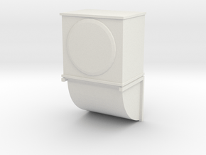 Wall Air Conditioning Unit 1/48 in White Natural Versatile Plastic