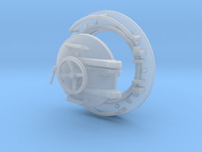 Larger version of the submersible fish hatch. in Tan Fine Detail Plastic