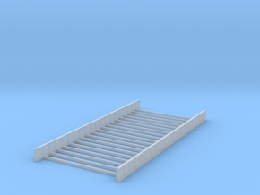 Dual Track Plate Girder Bridge - Zscale in Smooth Fine Detail Plastic
