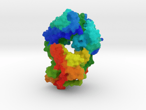Antibody Fab Fragment in Natural Full Color Sandstone