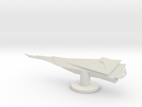 security patrol ship The colonial war saga in White Natural Versatile Plastic