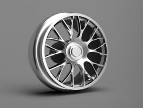 1/64 Scale M Performance Wheels 9mm Dia - 4 sets in Smoothest Fine Detail Plastic