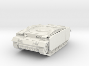 Pionierpanzer III (Schurzen)  1/76 in White Natural Versatile Plastic
