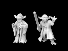 (1/47) Yoda Set in Tan Fine Detail Plastic
