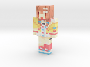 InugamiKorone_01A | Minecraft toy in Glossy Full Color Sandstone