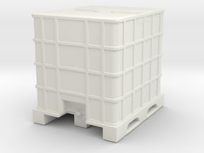 IBC Container Tank 1/64 in White Natural Versatile Plastic