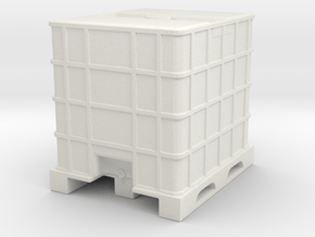 IBC Container Tank 1/48 in White Natural Versatile Plastic
