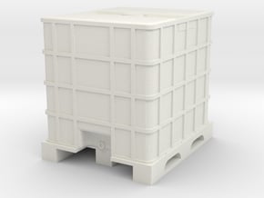 IBC Container Tank 1/35 in White Natural Versatile Plastic