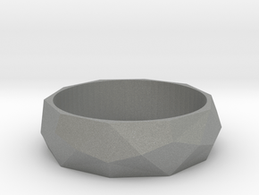 Poly Ring in Gray PA12