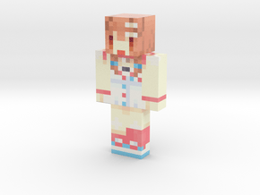 InugamiKorone_01B | Minecraft toy in Glossy Full Color Sandstone