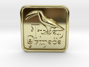 Tucan-Pltsdfkdjreee in 18k Gold Plated Brass