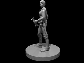 Human Female Forgery Rogue in Tan Fine Detail Plastic