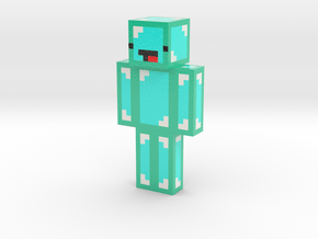 Skeppy | Minecraft toy in Glossy Full Color Sandstone