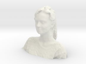Model Mesh in White Natural Versatile Plastic