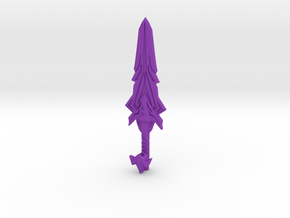 Megatron sword in Purple Processed Versatile Plastic