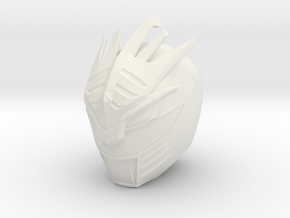 Drakkon Final Form Helmet - FA in White Natural Versatile Plastic