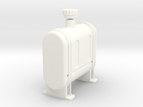 Lama "Suitcase Tank" in White Processed Versatile Plastic