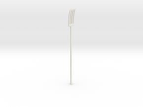 High Grade 1/144 model pitchfork  in White Natural Versatile Plastic