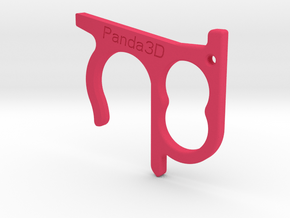 Touchless Door Opener "Panda3D" in Pink Processed Versatile Plastic