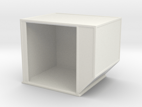 AKE Air Container (open) 1/72 in White Natural Versatile Plastic