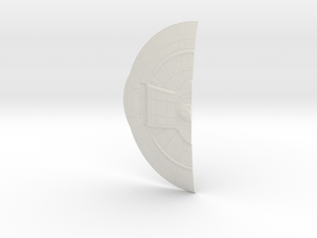 1/2500 Orion Class Rear Upper Saucer Ultra-Detail in White Natural Versatile Plastic