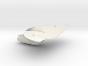 1/2500 Orion Class Front Sec. Hull Ultra-Detail in White Natural Versatile Plastic