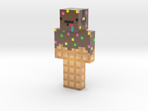 just_Rekt | Minecraft toy in Glossy Full Color Sandstone