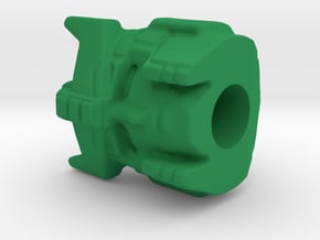 Prowl hoofd  Siege combiner wars hoofd 15mm  in Green Processed Versatile Plastic