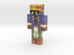2019_10_14_black-mage-13560794 | Minecraft toy in Glossy Full Color Sandstone