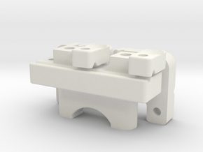 Tamiya TT02 Type S / Type SR Sway Bar Mounting Kit in White Premium Versatile Plastic