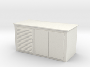 Electrical Cabinet 1/64 in White Natural Versatile Plastic