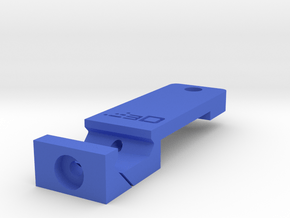 Digital Video Camera Tripod Mount for Pistol Botto in Blue Processed Versatile Plastic