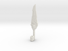 Optimus sword in White Natural Versatile Plastic