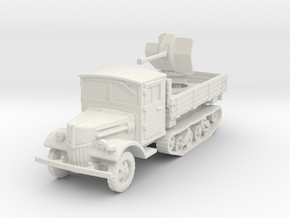 Ford V3000 Maultier Flak 38 late 1/100 in White Natural Versatile Plastic