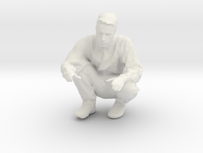 Printle T Homme 2458 - 1/48 - wob in White Natural Versatile Plastic