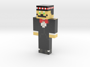 Chuck_Jones | Minecraft toy in Glossy Full Color Sandstone