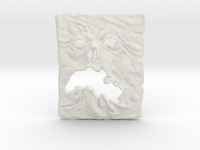 NECRONOMICON Evil Dead 2 Pendant ⛧ VIL ⛧ in White Premium Versatile Plastic: Small