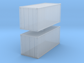 20 feet Container (x2) 1/285 in Smooth Fine Detail Plastic
